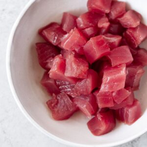 TUNA POKE CUBES 500G 金枪鱼粒