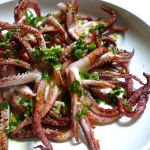 SQUID TENTACLES LARGE (60/100). IQF (10X800GNET) 魷魚鬚