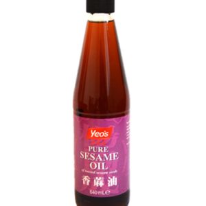 YEO'S PURE SESAME OIL 640GM 纯芝麻油