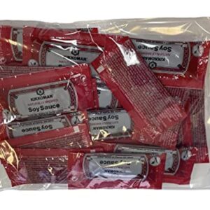 KIKKOMAN SOY SAUCE SACHETS 5XBAG(100X8G) 小袋裝醬油