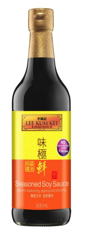 LEE KUM KEE SEASONED SOY SAUCE 500ML 李锦记味极鲜酱油