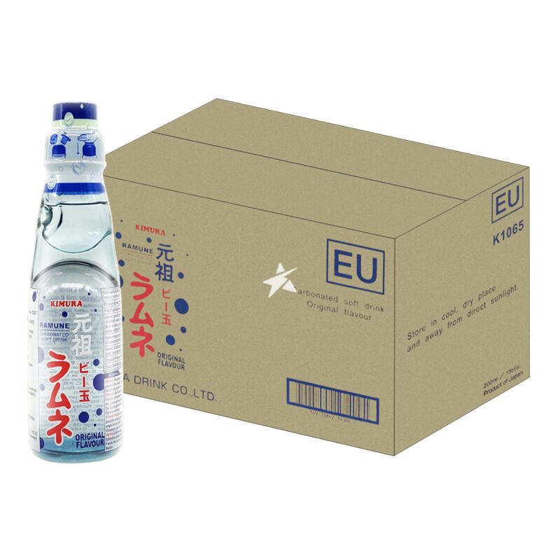 JFC GANSO RAMUNE (JAPANESE SODA) 元祖波子汽水