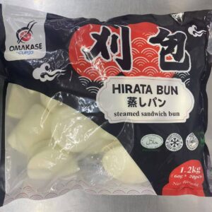 Omakase Hirata Bun – Steamed Sandwich Bun (1.2kg / 20pcs)